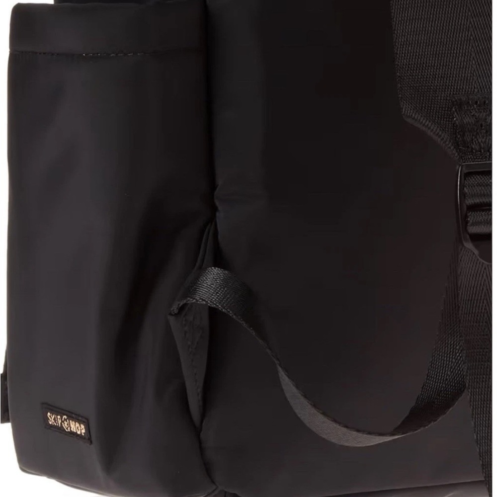 Skip Hop Black and Gold Diaper Bag Backpack - Picture 4 of 12